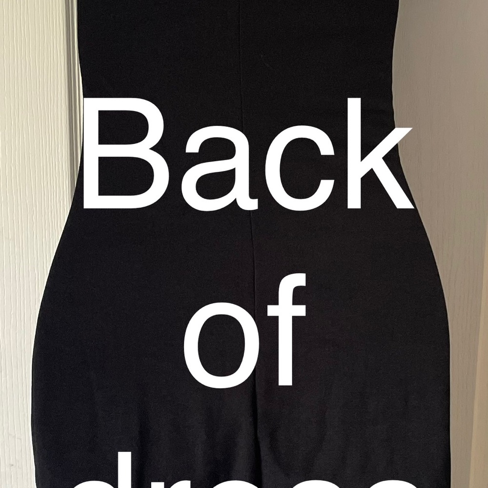 Blue belle maternity black dress size 10 - Picture 4 of 4